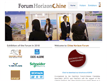 Tablet Screenshot of forumhorizonchine.com